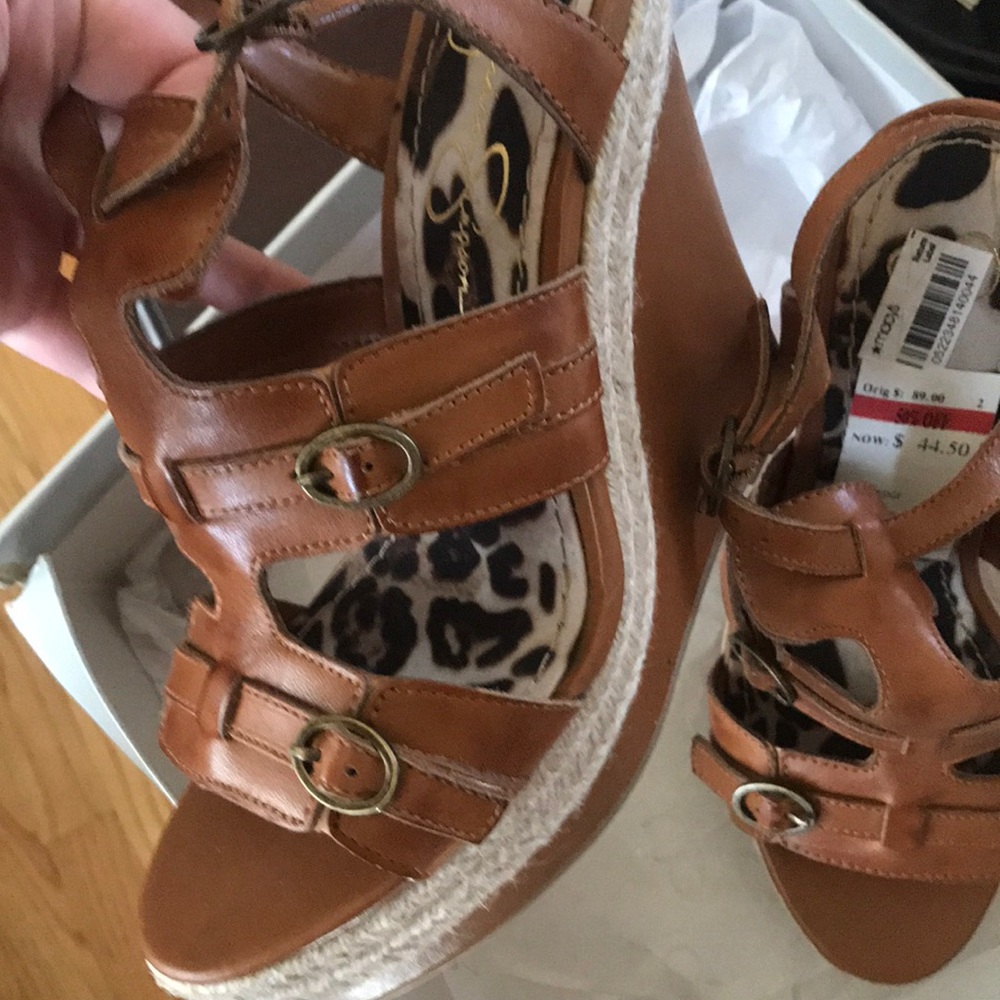 Jessica Simpson wedges